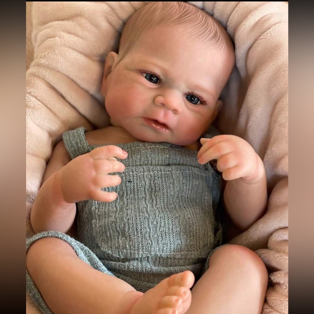 NWT - Reborn Boy Baby Doll - Full Soft Vinyl